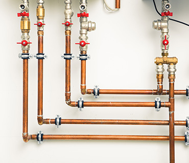 plumber under sink